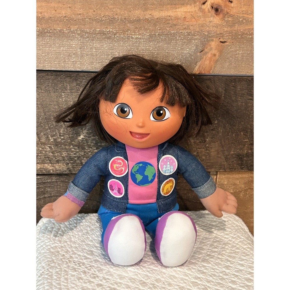 Dora The Explorer Sing Around The World Dolls Toys Girl Fisher Price 2005 Mattel